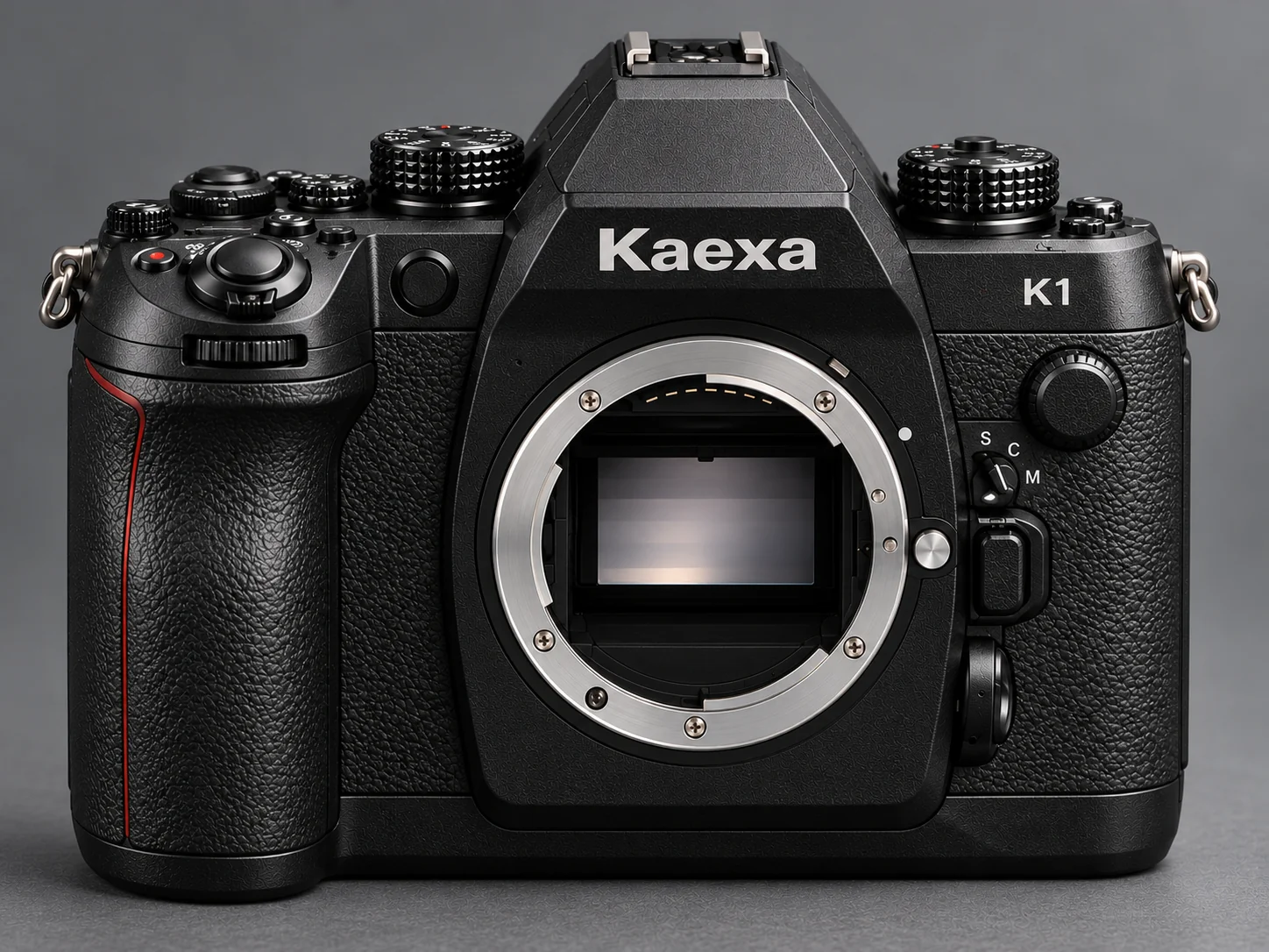 Kaexa K1, straight-on front view.